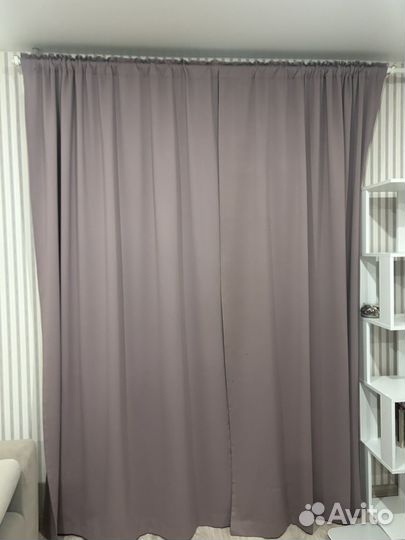 IKEA комплект Шторы блэкаут, тюль, гардины