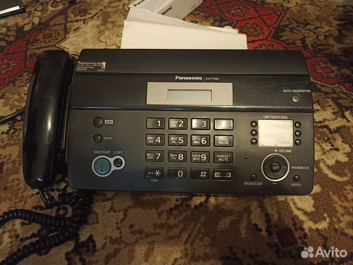 Факс Panasonic KX-FT982RU