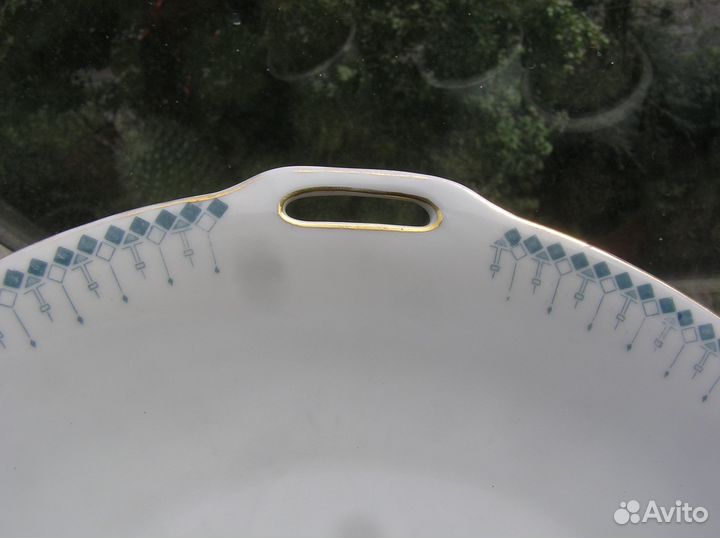 Блюдо антикварное довоенная Германия