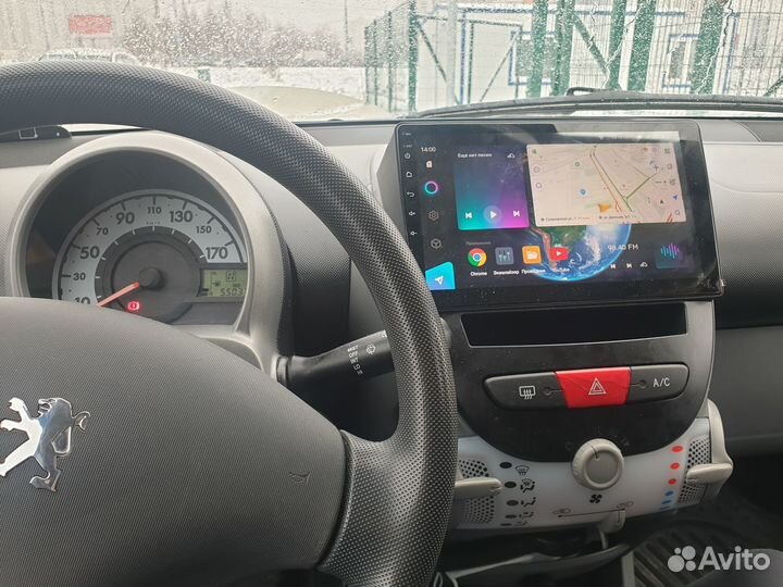 Магнитола Teyes Peugeot 107 / Citroen C1 Android