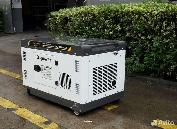 Дизельный генератор 12 кВт G-power