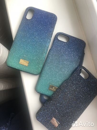 Чехлы на iPhone X и 6/7/8 Swarovski