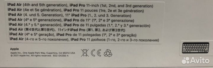 Apple Magic Keyboard US для iPad Pro 11/Air 5