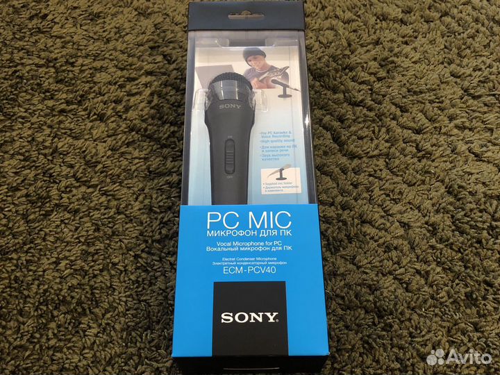 Микрофон для компьютера Sony