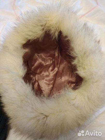 Шапка меховая песцовая новая