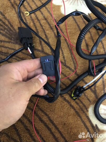 Проводка птф nissan