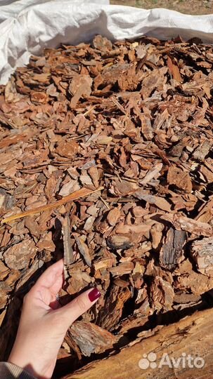 Мульча кора дробленая