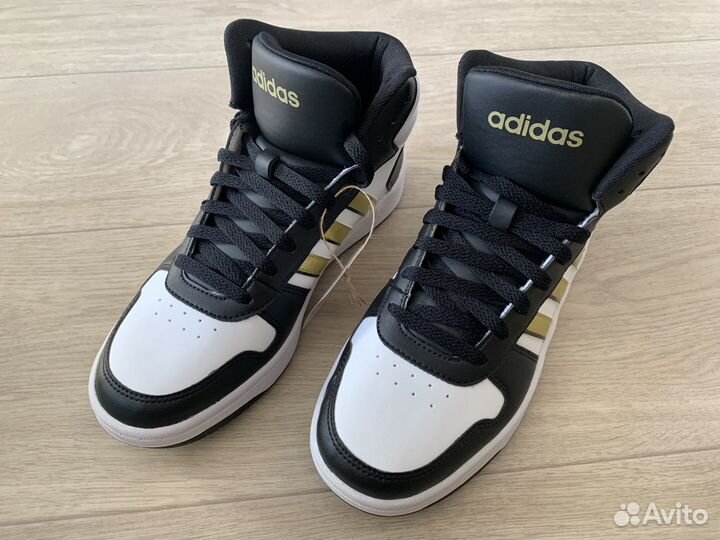 Кроссовки Adidas Hoops 2.0 Mid, новый оригинал