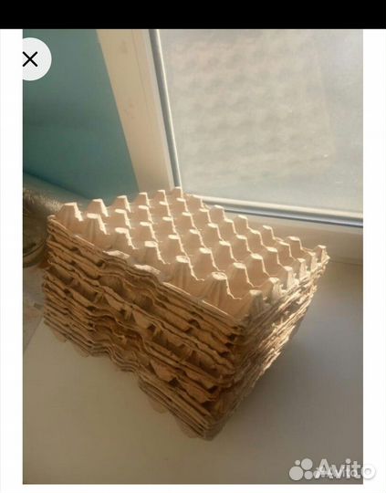 Ячейки гофры для яиц