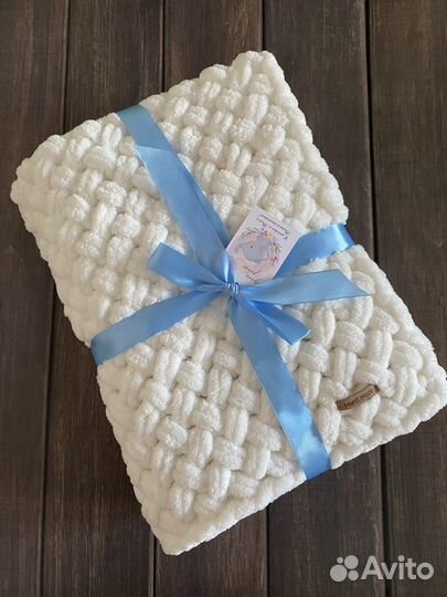 Конверт на выписку из роддома крестины плед