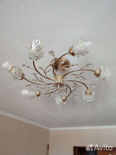 Люстра 7-ми рожковая