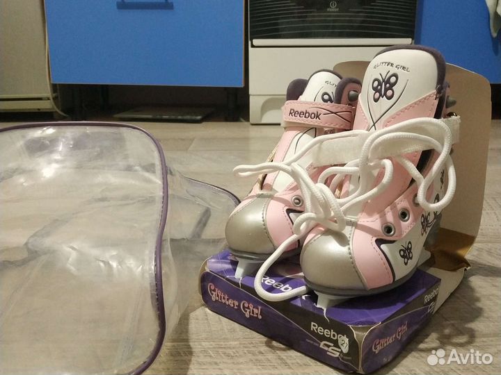 Коньки Reebok детские новые для девочки 27 размер