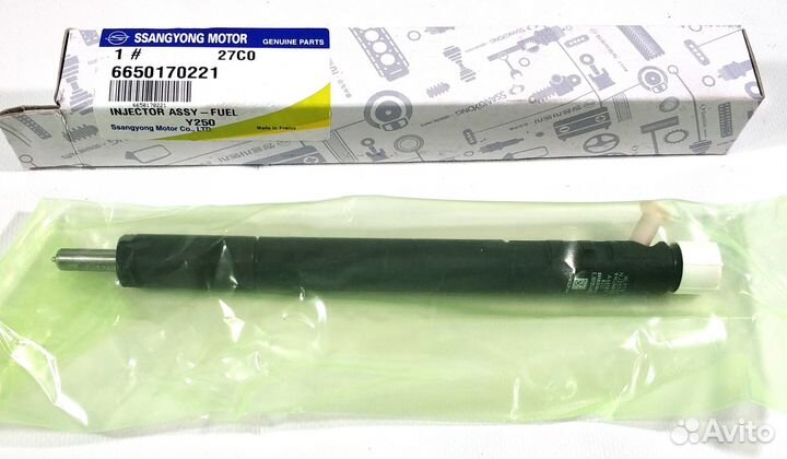 Форсунка 6650170221 Ssangyong D27DT Euro 4