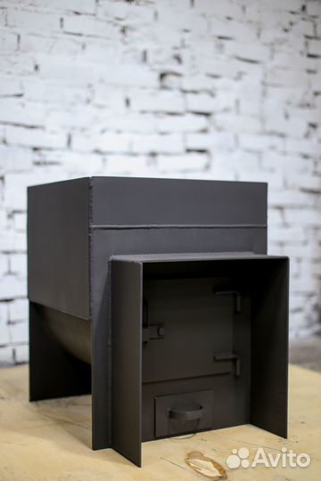 Печь для бани самовар