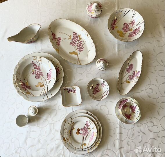 Новый Набор столовой посуды Дулевский фарфор