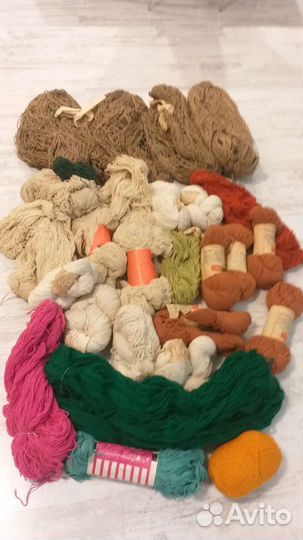 Пряжа чистошерстяная