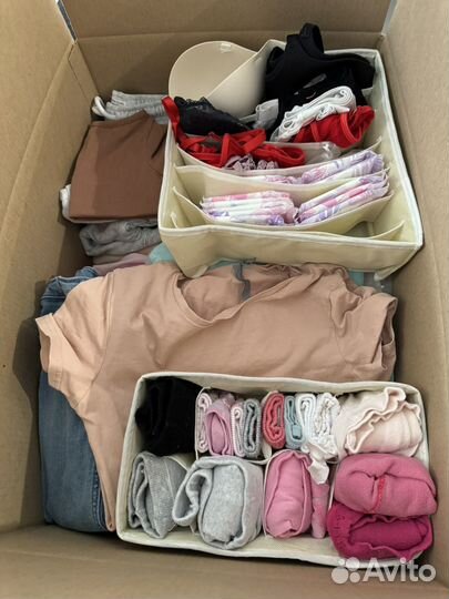 Коробки с вещами 2 шт