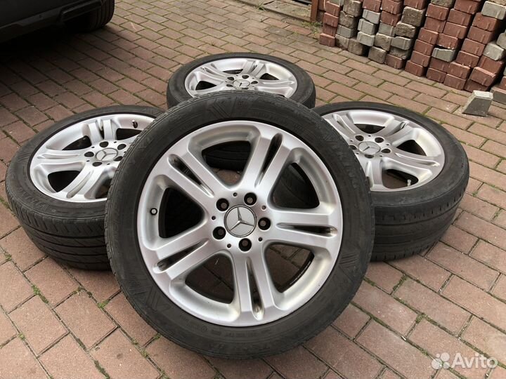 Диски R17 Mercedes 5x112 с резиной