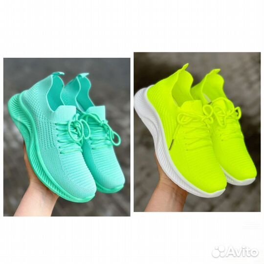 Кроссовки 2цвета 36-41 весна-лето