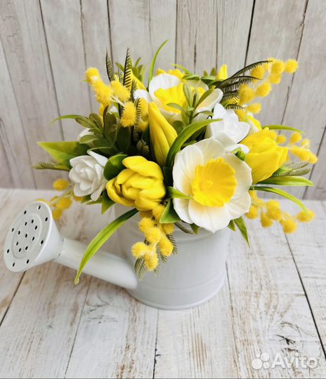 Мыльный букет