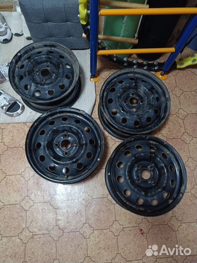 Штампованные диски R15 4x100