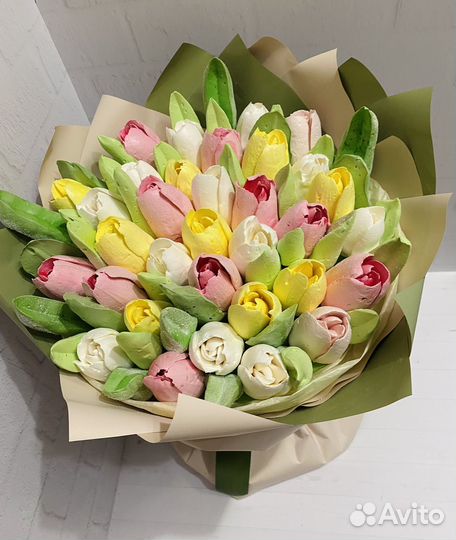 Зефирные букеты