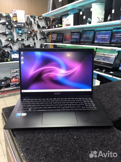 MSI Modern 15 i5(12Th) -12*2.5GHz/16Gb/512Gb/Iris