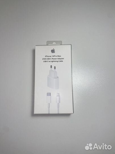 Зарядка на iPhone 25w быстрая комплект