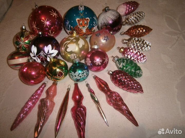 Новогодние игрушки СССР