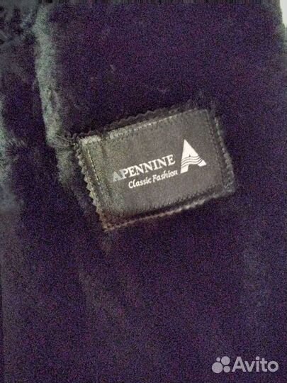 Кожаная дубленка мужская 52-54