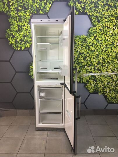 Холодильник бу Siemens серый. Доставка, гарантия