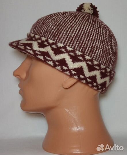 Зимняя Шапка ретро 80х 90х Чехия