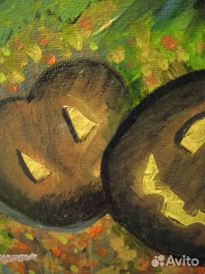 Картина маслом на холсте 