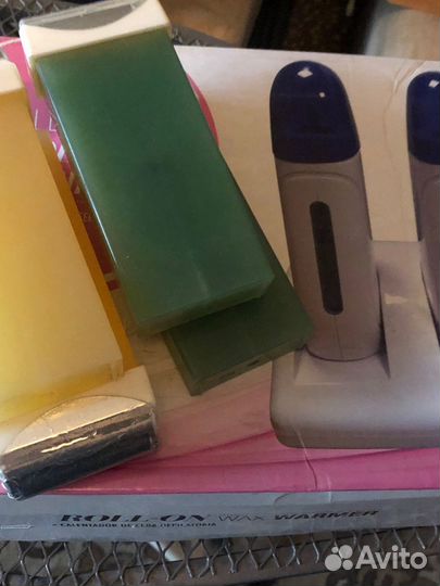 Воскоплав и воск в картриджах depilflax