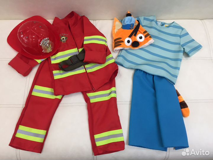 Прокат. Костюм Пожарного и Коржика