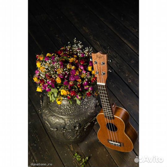 Укулеле сопрано с чехлом Flight DUS321 MAH