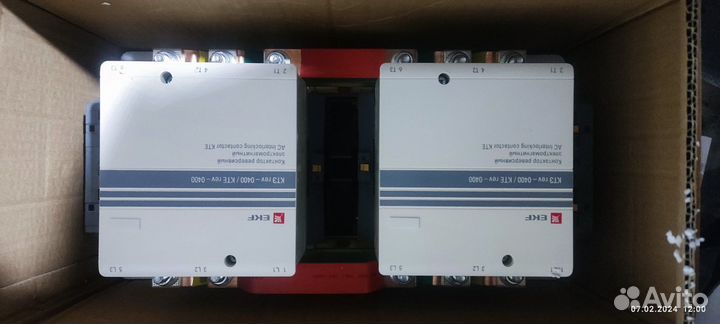 Контактор реверсивный 400А