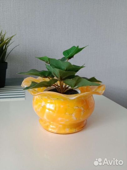 Ваза 3 в 1 из дутого стекла