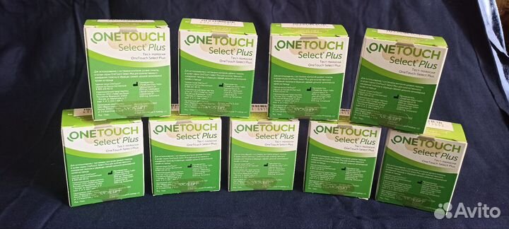 9шт. Тест полоски One touch select plus