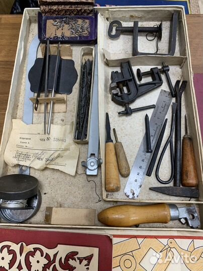 Набор для выпиливания артель начало 50-х годов