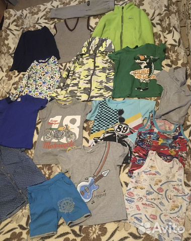 Пакет вещей на мальчика