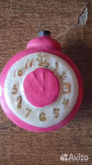 Елочные игрушки СССР