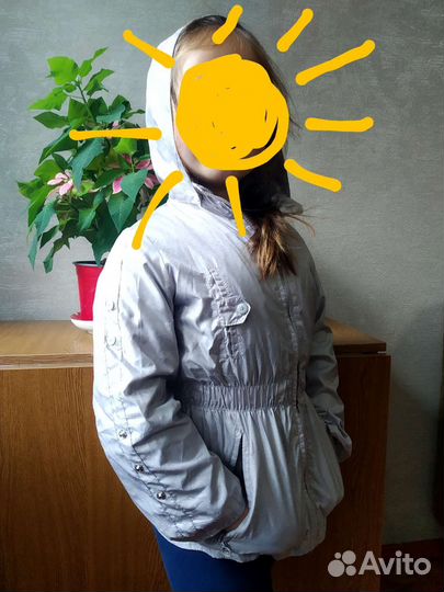 Куртка ветровка для девочки