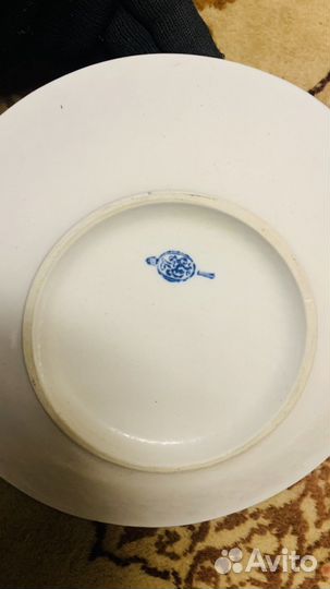 Тарелка столовая СССР завод «Стройфаянс»