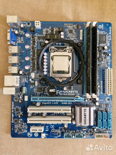 Комплект. Мат.плата + Процессор + RAM