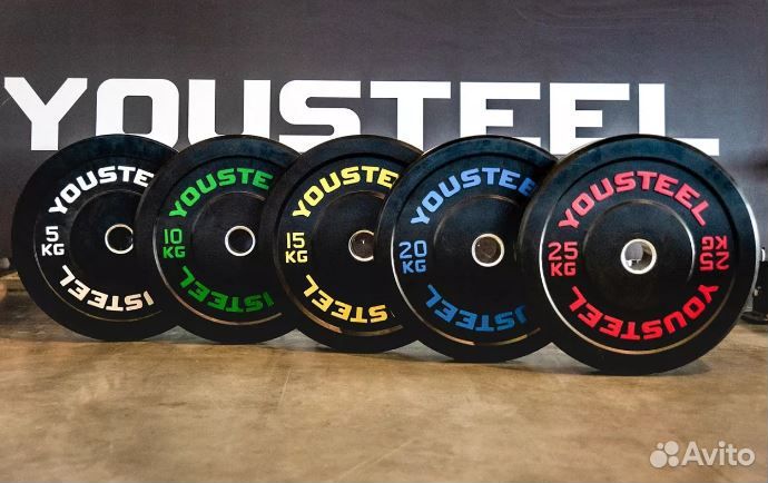 Диск каучуковый 15кг