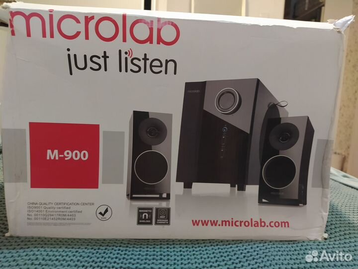 Продам колонки Microlab m-900