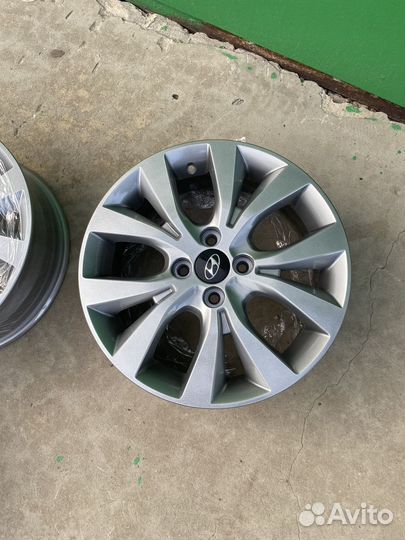 Диски на hyundai solaris r16
