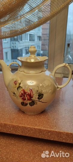 Чайник 3 л фарфоровый