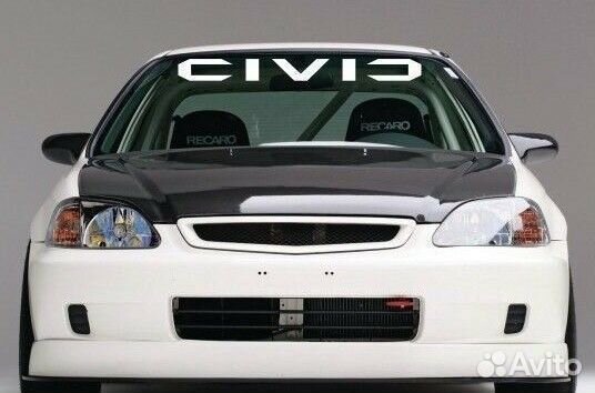 Лобовое стекло на Хонда Цивик